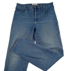 Everlane High Rise Skinny Jeans Women's Size 31 Light Wash Stretch Denim